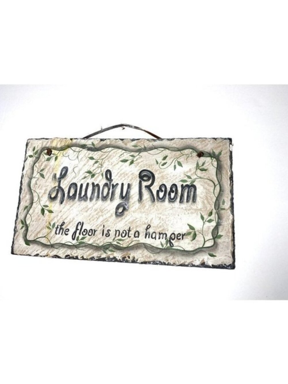 Rectangular Slate Laundry Room Sign - Picture 6 of 11